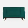 sweeek - 2-Sitzer-Sofa mit Samtbezug - Grün Produktbild-Vorschau 8