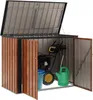 vidaXL Contenitore da giardino marrone 151,5 x 82 x 110,5 Anteprima dell’immagine prodotto 3