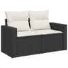 The Living Store 6-tlg. Garten-Sofagarnitur mit Kissen Produktbild-Vorschau 6