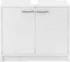 SMASH Badezimmer Waschbeckenunterschrank Weiß matt 63x55x29 Produktbild-Vorschau 13