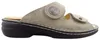 FINN COMFORT Sansibar Damen Pantolette taupe Glattleder - Produktbild-Vorschau 8
