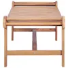 vidaXL Couchtisch 100x50x45 cm Massivholz Teak Produktbild-Vorschau 2