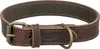 TRIXIE Rustic Fettleder-Halsband - dunkelbraun - 48–56 Produktbild-Vorschau 1