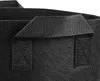 A close-up view of the handles of a black fabric grow bag. Produktbild-Vorschau