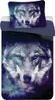 Blue Wolf Kuschelige Bettwäsche Polyester, 140x200 cm & Produktbild-Vorschau 1