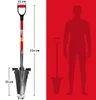 WALTER Professional Wurzelspaten - Robuster Stahlrohrstiel, Produktbild-Vorschau 3