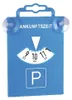 Unitec Parkscheibe blau für Auto mit Sauger, Produktbild-Vorschau 2