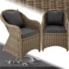 tectake® 2er Set Aluminium Rattansessel wetterfest und Produktbild-Vorschau 10