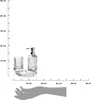 Mondex | Badezimmer Set - 3-teilig - Silber - Elegante Produktbild-Vorschau 3
