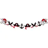 Geburtstagsdeko Halloween Piraten Thema,Happy Birthday Produktbild-Vorschau 4