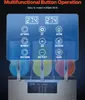 A commercial slushie machine with three transparent containers filled with colorful drinks, displaying operational buttons and digital readouts. Náhled obrázku produktu
