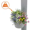 Vaso da fiori per tubo dell'acqua piovana - grigio - vaso Anteprima dell’immagine prodotto 3