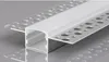 2m LED Alu Profil Unterputz Rigips Trockenbau Schiene Produktbild-Vorschau 2