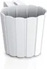 Vaso da balcone per balaustra con gancio Vaso bianco Anteprima dell’immagine prodotto 2