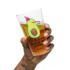 Mr. & Mrs. Panda Glas Avocado Feier - Transparent - Produktbild-Vorschau 2