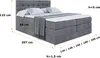 ALTDECOR Boxspringbett mit Matratze und Lattenrost  - BERO Produktbild-Vorschau 5