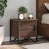 Nachttische 2 Stk. Braun Eichen-Optik 40x30x40 cm Produktbild-Vorschau 2