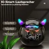 G9 Bluetooth Lautsprecher Mini, Wecker, AI Smart Speaker, Produktbild-Vorschau 2