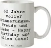 Mr. & Mrs. Panda Becher Spruch 60. Geburtstag Glückwunsch - Produktbild-Vorschau 1
