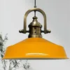 Pendelleuchte Industrial Asletl-Marine Vintage 40 cm - Gelb Produktbild-Vorschau 1