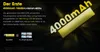 Batteria Nitecore NL1840HP 3,6V 4000mAh Anteprima dell’immagine prodotto 13