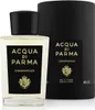 A bottle of Acqua di Parma Osmanthus Eau de Parfum and its cylindrical packaging are displayed against a white background. Produktbild-Vorschau