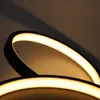 ZMH LED Deckenleuchte Warmweiß Wohnzimmer Modern Ring Produktbild-Vorschau 15