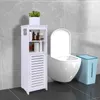 Kleiner Wasserdichter Badezimmerschrank mit Türen und Produktbild-Vorschau 1