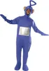 A person wearing a Teletubbies Tinky Winky costume. Voir les images du produit