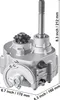 A mechanical gearbox with dimensions indicated. Voir les images du produit