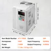 SucceBuy VFD 7,5 kW, 34 A, 10 cv Convertitore di frequenza Anteprima dell’immagine prodotto 7