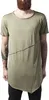 Urban Classics - ASYMETRIC SHAPED Long Tee oliwkowy - L Podgląd zdjęcia produktu 6