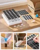 SONGMICS Gewürzgläser 24er Set, Eckige Gewürzdosen aus Produktbild-Vorschau 6