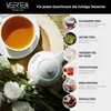 A collection of different teas and tea-related items, presented with descriptive text. Produktbild-Vorschau