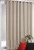 Rideau occultant à œillets Shadow 135x245 cm Beige Voir les images du produit 2