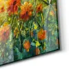 DEQORI Glasbild Echtglas 50x50 cm 'Blumenwiese im Produktbild-Vorschau 5