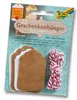 folia Geschenkanhänger lang natur & weiß 12 Stück + 1 Produktbild-Vorschau 4