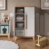 Kinderkleiderschrank Vitalispa Malia Weiß/Artisan 70 x 120 Produktbild-Vorschau 5