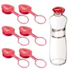 tappo in plastica con collare 'presto' 9 cm - 6 pezzi Anteprima dell’immagine prodotto 7