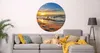 Sticker Kreis SONNENUNTERGANG Strand Sand Meer Himmel Natur Produktbild-Vorschau 6