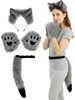 Silberfuchs Set - Wolf Karneval Faschingskostüm Produktbild-Vorschau 2