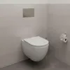 Drückerplatte Brushed Nickel aus ABS Kompatibel zu Geberit Produktbild-Vorschau 5