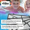 vhbw 4x Filterpad kompatibel mit Dolphin M200, Cosmos 30, Produktbild-Vorschau 2