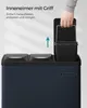SONGMICS Mülleimer Mülltrennsystem, aus Metall, 24 L, Küche Produktbild-Vorschau 6