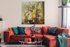 MuchoWow® Poster Große Vase mit Blumen - Josep Mirabent - Produktbild-Vorschau 2