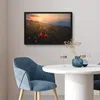 MuchoWow® MuchoWow® Gerahmtes Poster Blumenfeld - Gras - Produktbild-Vorschau 5