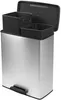 Curver Deco Bin Duo odpadkový koš 26l + 26l stříbrný Náhled obrázku produktu 8
