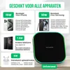 Strex Draadloze Oplader 15W - Inclusief Kabel - QI Productafbeelding-voorbeeld 7