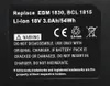 akumulator 3000mAh do HITACHI C18DL CR18DL DS18DFL G18DL Podgląd zdjęcia produktu 3