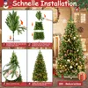 LZQ 180cm LED Künstlicher Weihnachtsbaum 300 LEDs, Produktbild-Vorschau 5